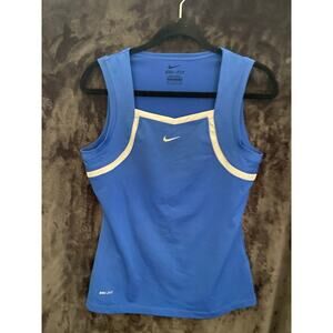 Nike Dri-FIT | Athletic Sleeveless Tank | Blue | Women's Size Medium